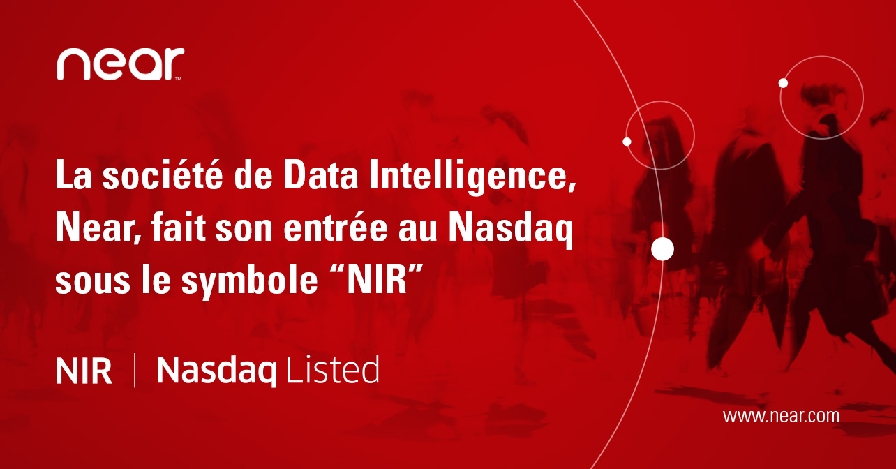 Near, société de data intelligence, fait son entrée au Nasdaq sous le symbole « NIR »